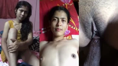 Cute girl fucked tight pussy