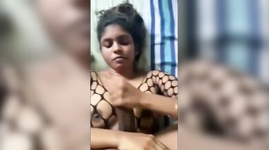 The girl took the strong penis of a man older than her into her pussy