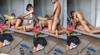 Village sister in law suffering the pain of getting her ass fucked