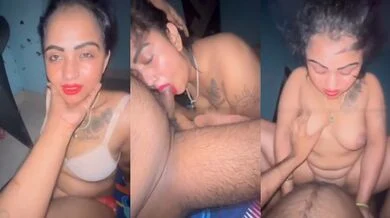 Enjoyed sex with a tattooed sexy whore