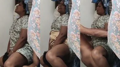 The owner licked and fucked the old maid’s pussy