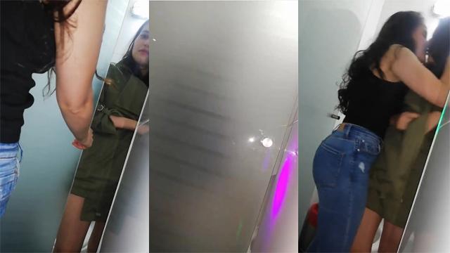 Young Bengaluru Girls Ke Beech Washroom Mein Hua Lesbian Sex Video