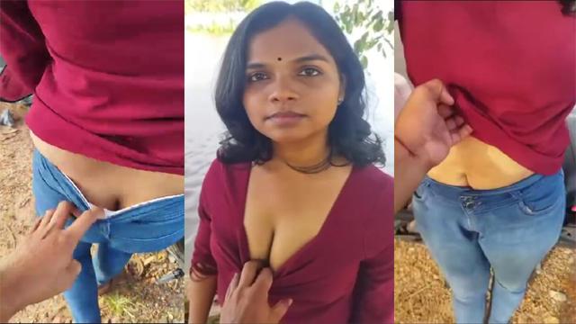 Young Girlfriend Outdoor Fun With Boyfriend Mamakutty Online