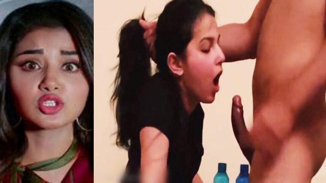 Desi Girl Deepthroat Sucking And Mouth Fucking Cum